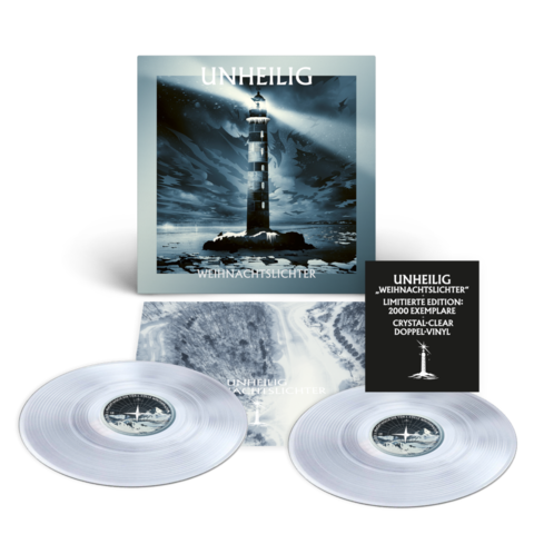 Weihnachtslichter by Unheilig - Limited Crystal Clear 2LP - shop now at Unheilig store