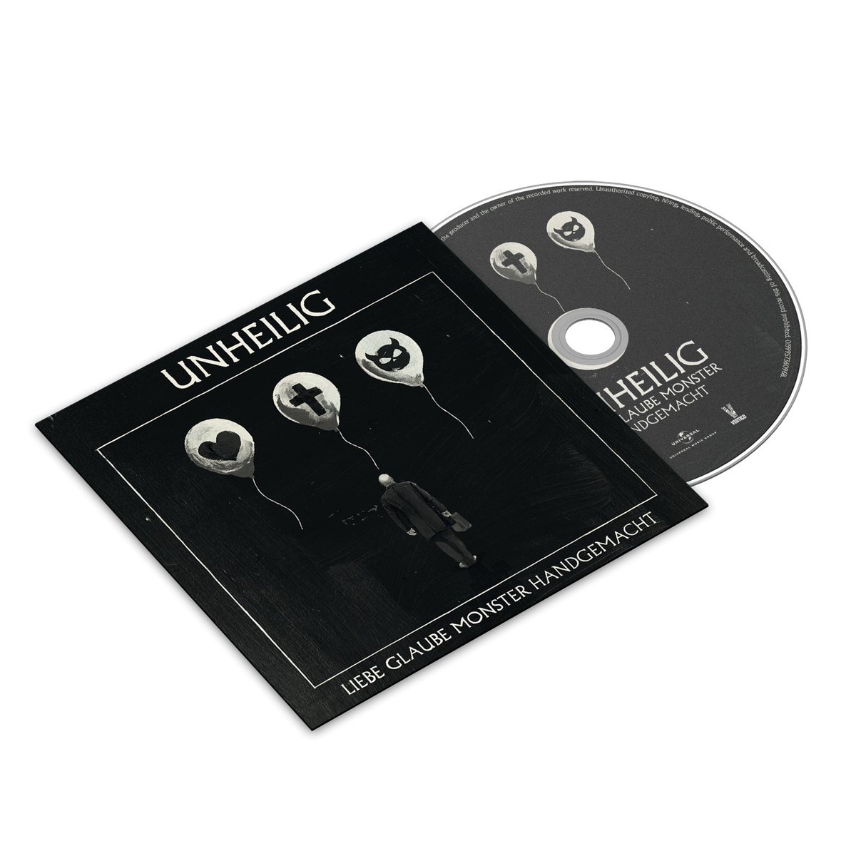 Unheilig Liebe Glaube Monster Deluxe 2CD + Akustik CD + 2 Stehplatztickets 437629